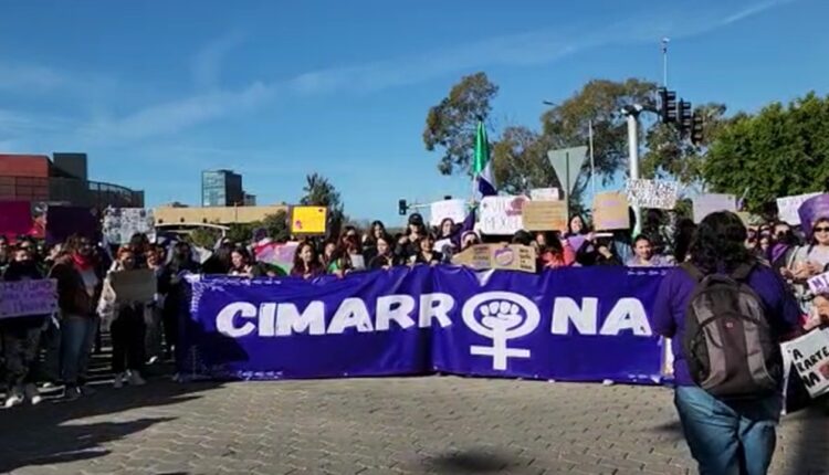 Feministas protestan en Zona Río ESQUINA 32