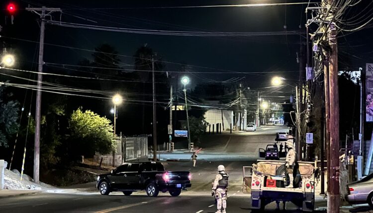 Ataque de policías en Tecate