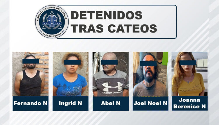 arrestados cateos