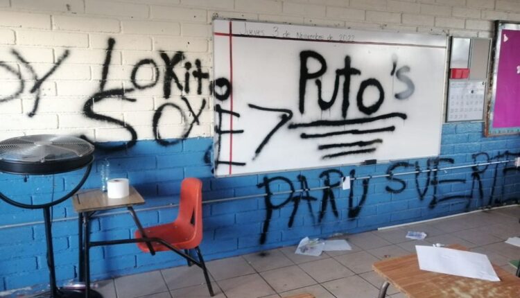 vandalismos escuela 1