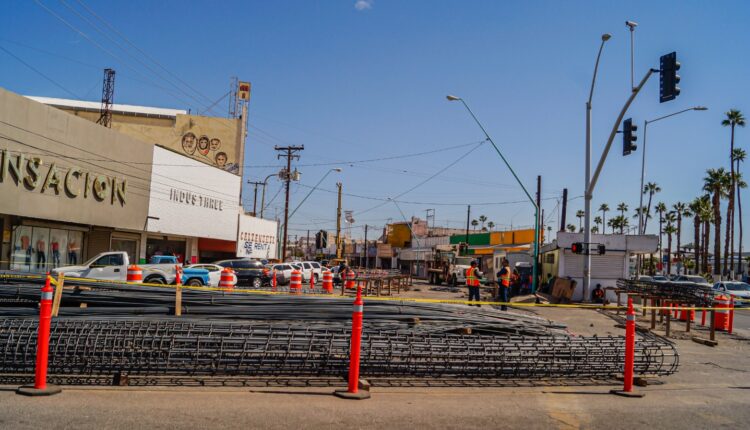 Obra, estacionamiento, La Chinesca, Mexicali 8