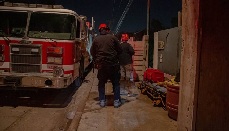 Colapso Camino Verde, Bomberos