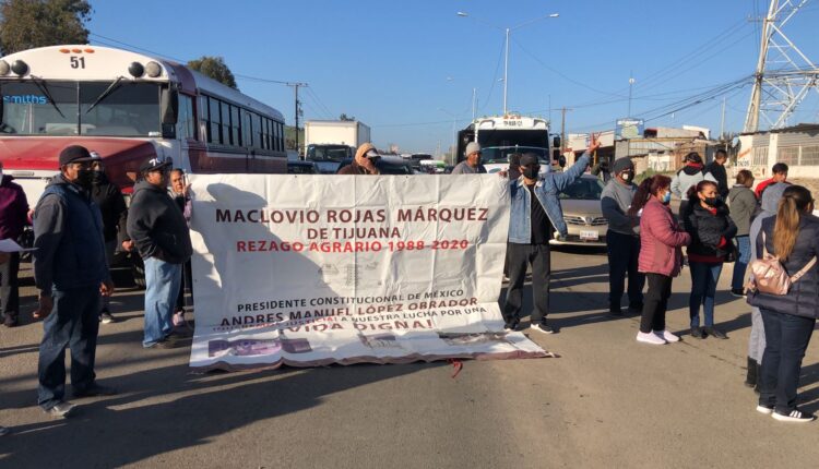 Protesta Ejido Francisco Villa