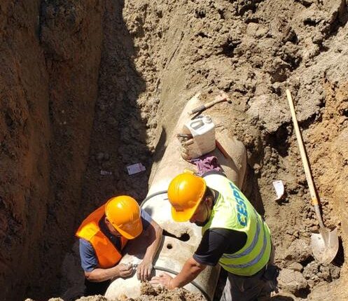 Reparación acueducto Otay-Libertad 2