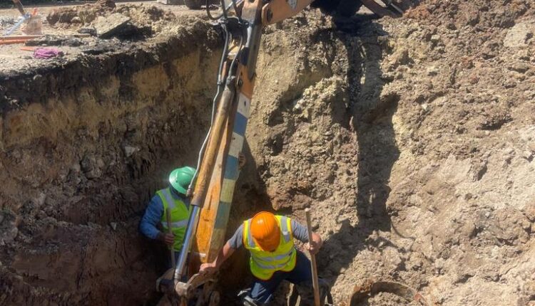 Reparación acueducto Otay-Libertad 3