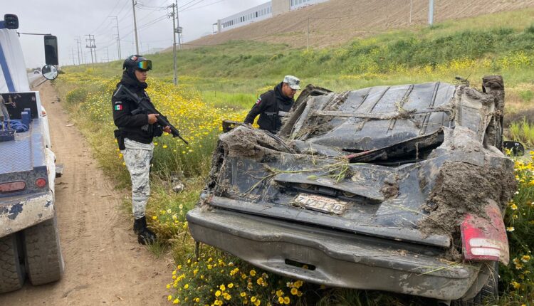 choque taxi, carretera Tijuana-Tecate 4