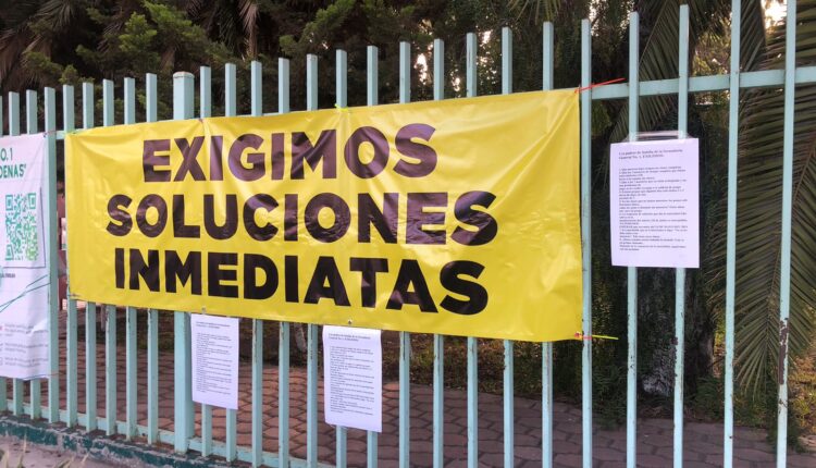 Escuela Secundaria General número 1, padres de familia, protesta (3)