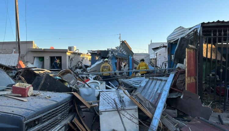 Explosión, vivienda, Mexicali