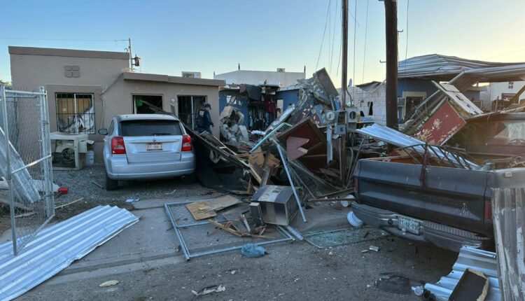 Explosión, vivienda, Mexicali2