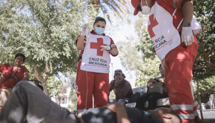 Cruz Roja Mexicali, golpe de calor1