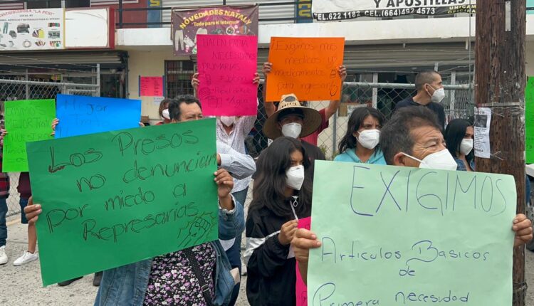 Manifestación Penitenciaría Tijuana 1