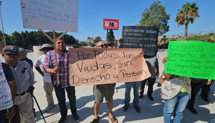 Manifestación Policías Tijuana 3