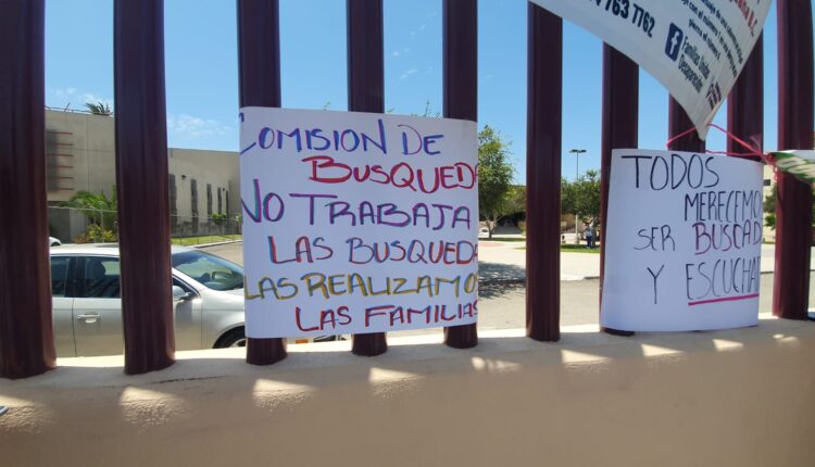 Manifestación colectivos de búsqueda 1