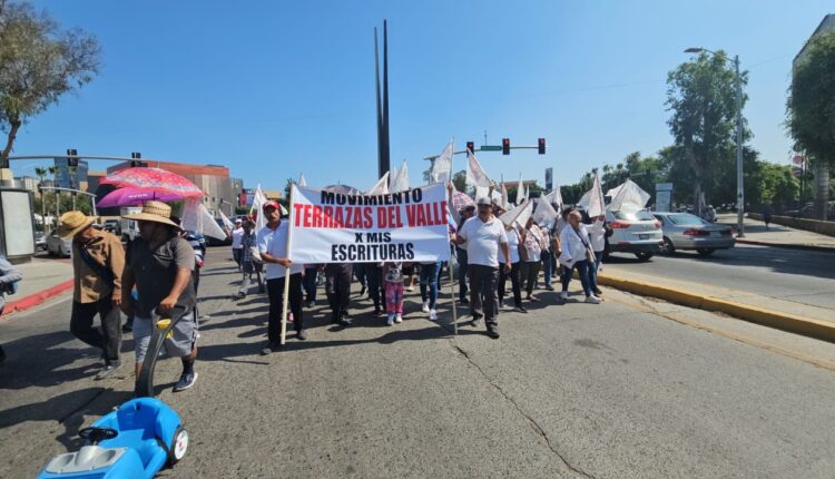 Manifestación Terrazas del Valle