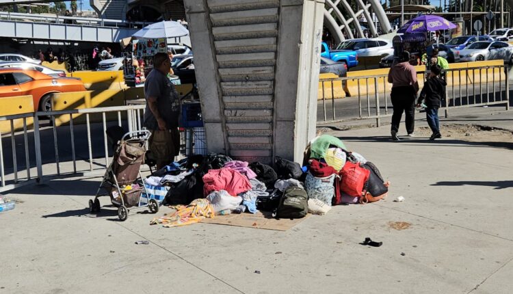 campamento, migrantes, San Ysidro2