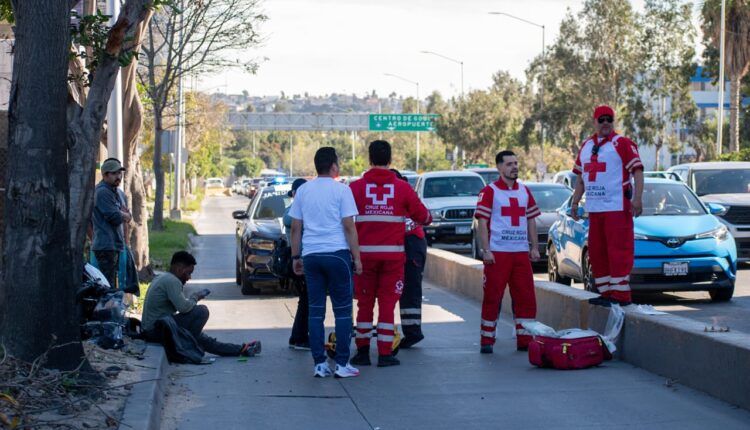 Accidente, Padre Kino, mujer atropellada, motocicleta