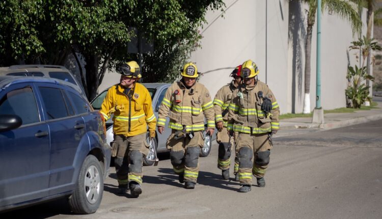 Evacuación oficinas Servicios Periciales – Bomberos