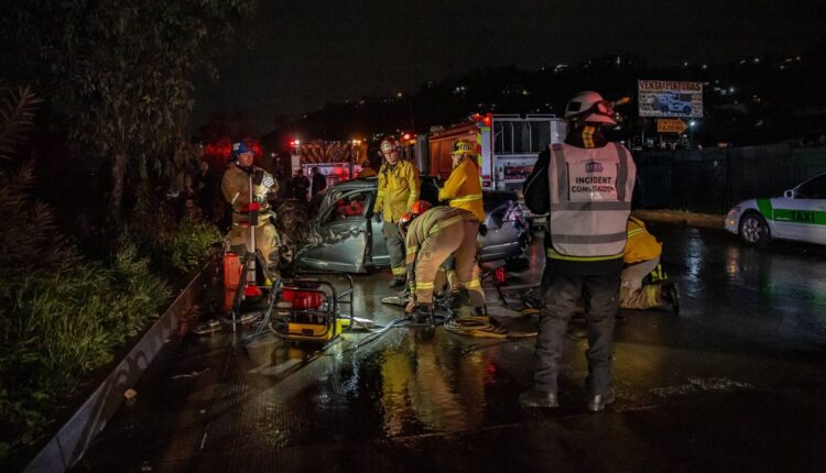 Accidente, puente Amarillo