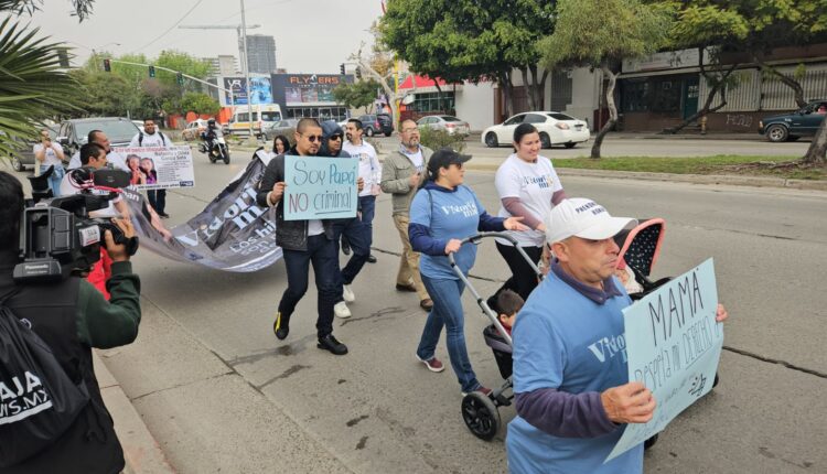 Manifestación custodia menores 1