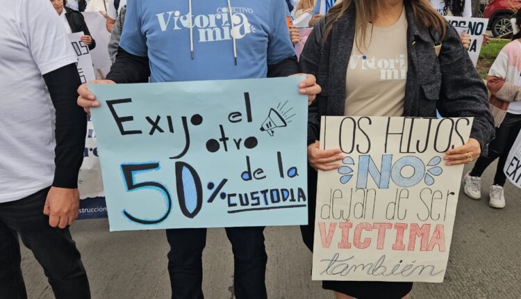 Manifestación custodia menores 5