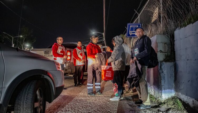 Voluntarios Cruz Roja, personas en situación de calle