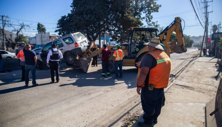 accidente, socavón, Díaz Ordaz