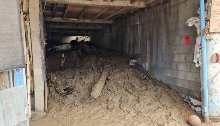 Afectados, deslizamiento de ladera, colonia Artesanal4