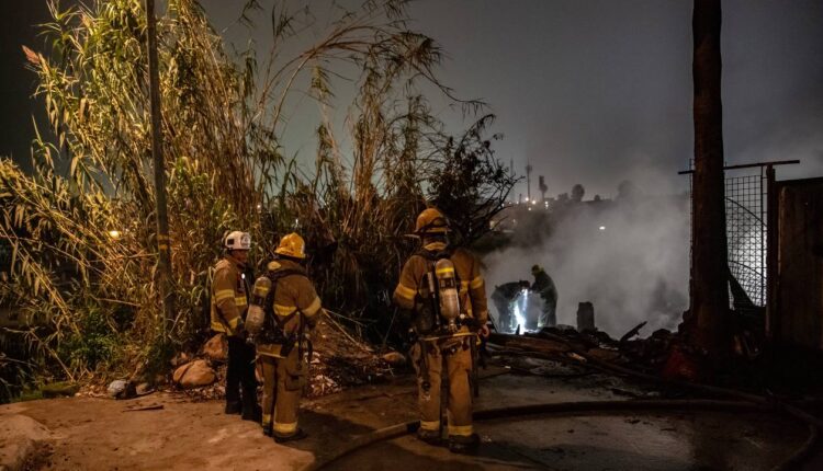 Incendio colonia Libertad