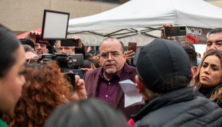 Manifestación, policías comerciales4