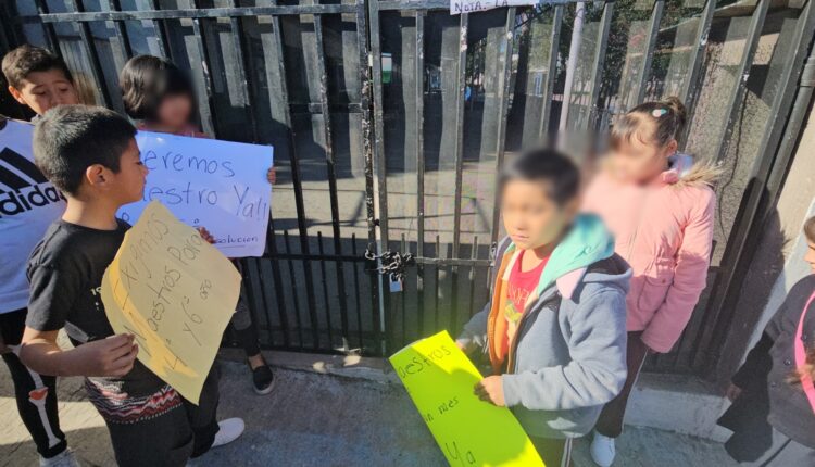 Manifestación primaria colonia Leandro Valle 2