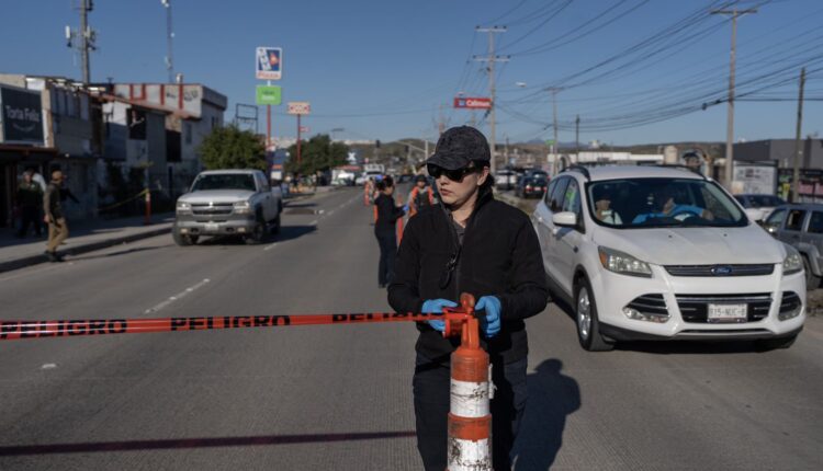 Mujer atropellada, bulevar El Rosario