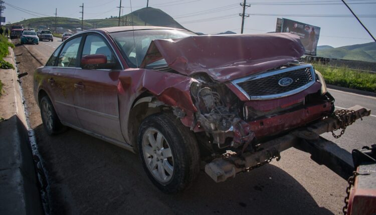 Accidente carretera Tijuana-Tecate