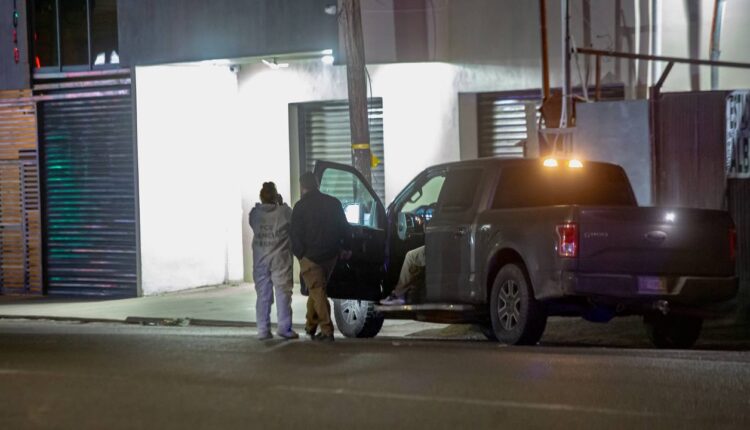 Asesinato camioneta Zona Centro