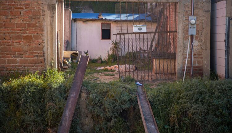 Crimen, colonia Artesanal, encobijado, casa abandonada