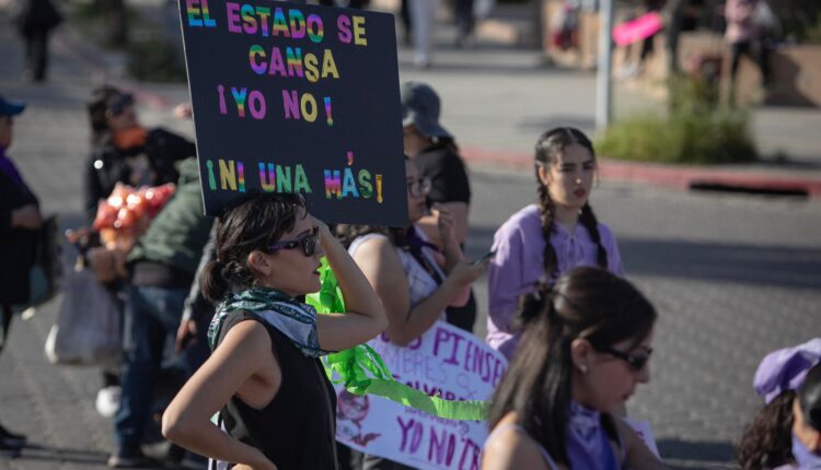 Marcha feminista Tijuana 2024 7