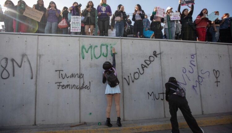 Marcha feminista Tijuana 2024 8