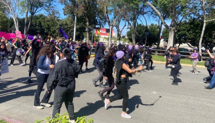 Marcha feminista Zona Río
