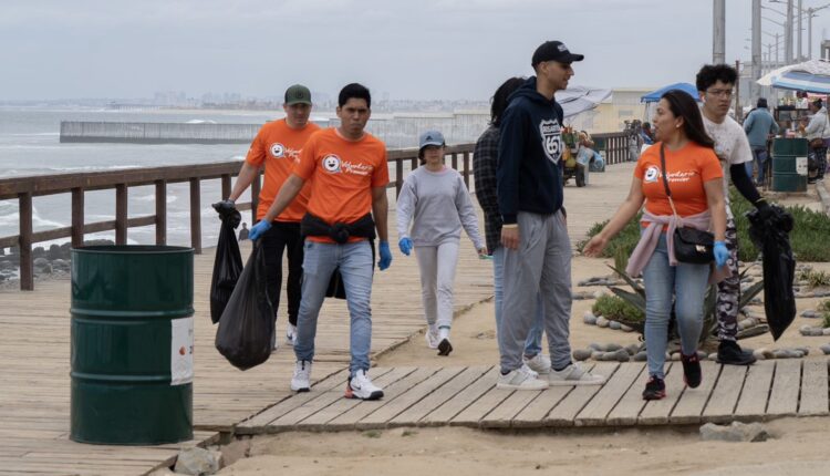 Limpieza Playas de Tijuana voluntarios 2