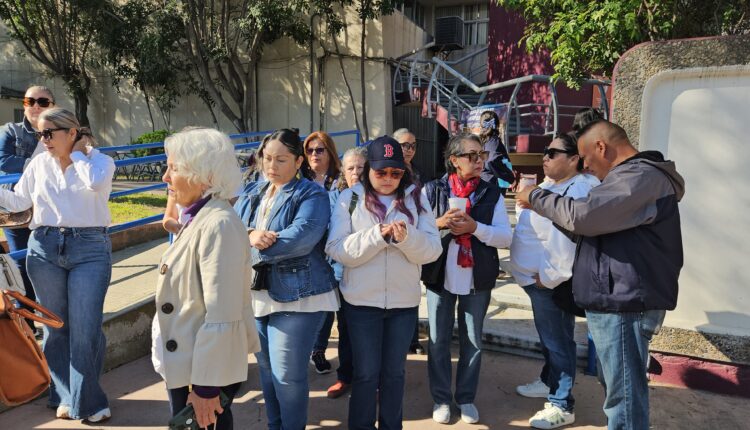 Manifestación Secretaría de Educación 1