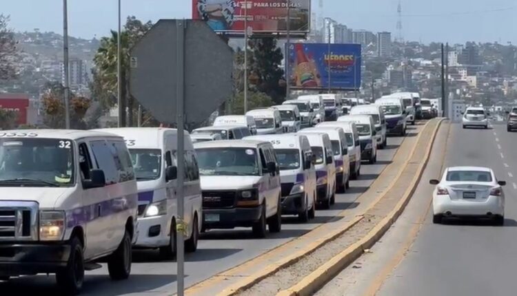 Manifestación transporte público 1