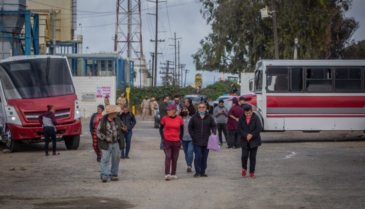 Retiro manifestación Pemex Rosarito 4