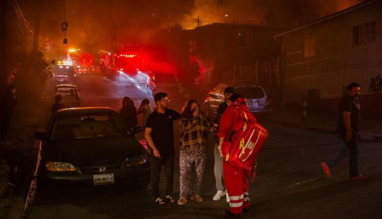 Incendio colonia Patrimonial Benito Juárez 1