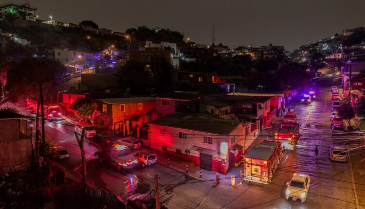 Incendio colonia Patrimonial Benito Juárez