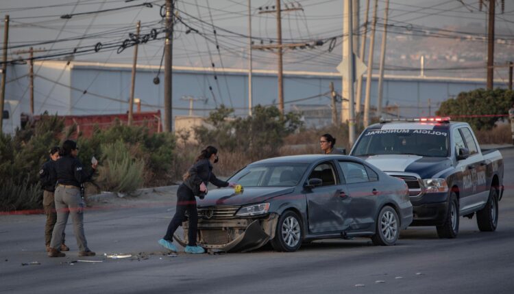 Persecución carretera Libre Tijuana-Tecate 2