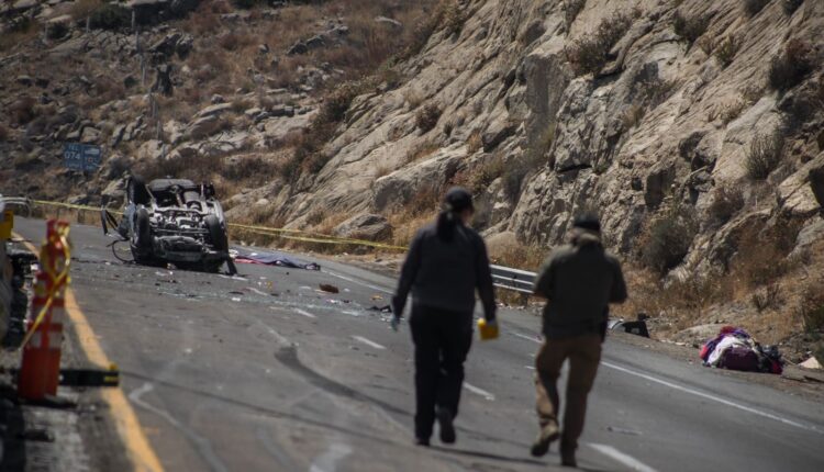 Accidente Autopista Mexicali-Tecate