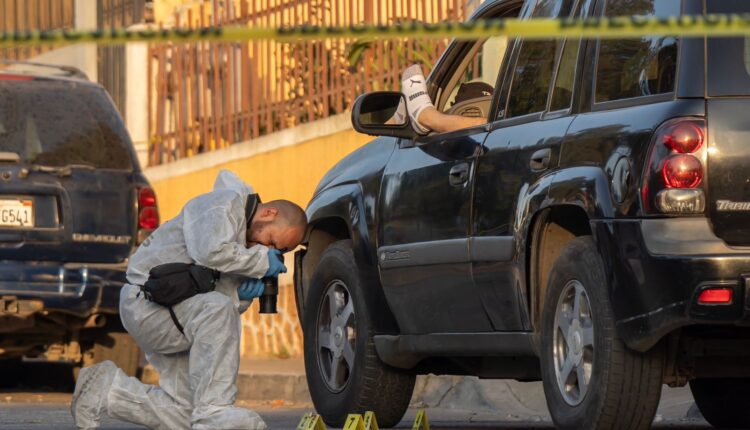 Baleado colonia Los Altos