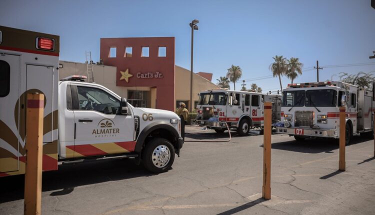 Incendio Carls Jr.