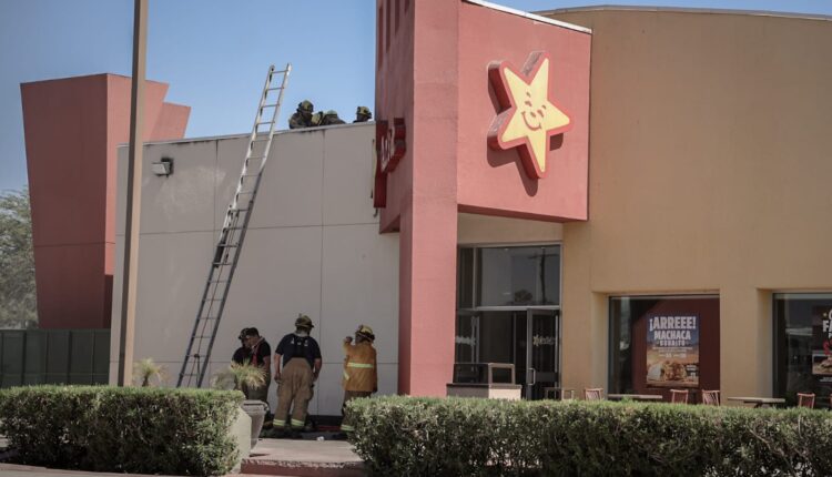 Incendio Carls Jr. 1