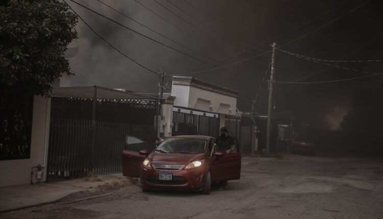 Incendio parque industrial Mexicali 1