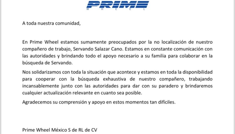 Comunicado Prime Wheel